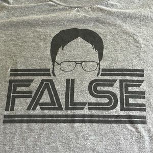 The Office Dwight False Tee, Sz M